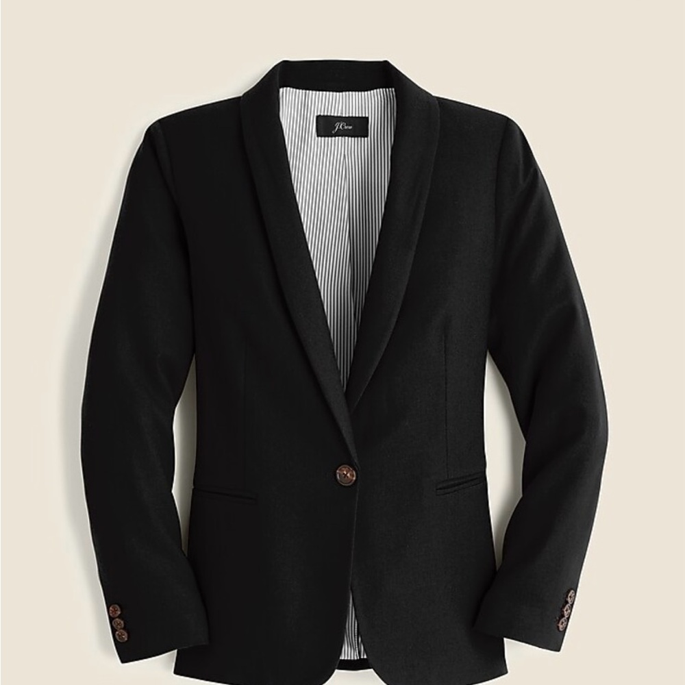 J. Crew Parke Blazer in Wool Flannel